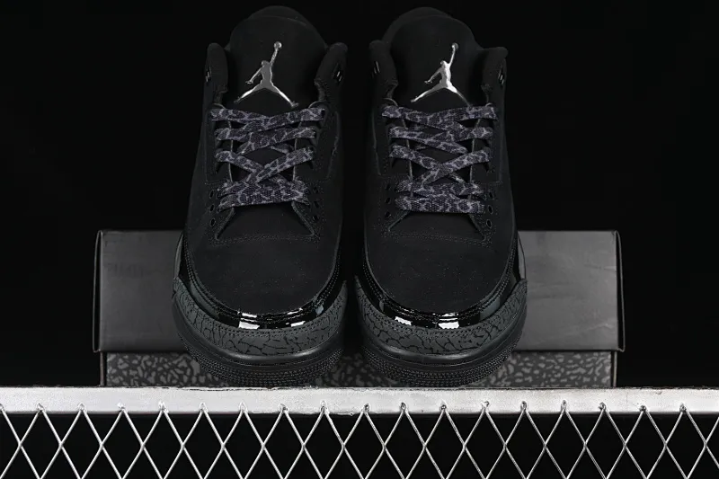 All categories Air Jordan Jordan series basketball shoes Air Jordan 3 OG version Air Jordan 3 Retro AJ3 Joe 3 midnight black retro basketball shoes CT8532-001